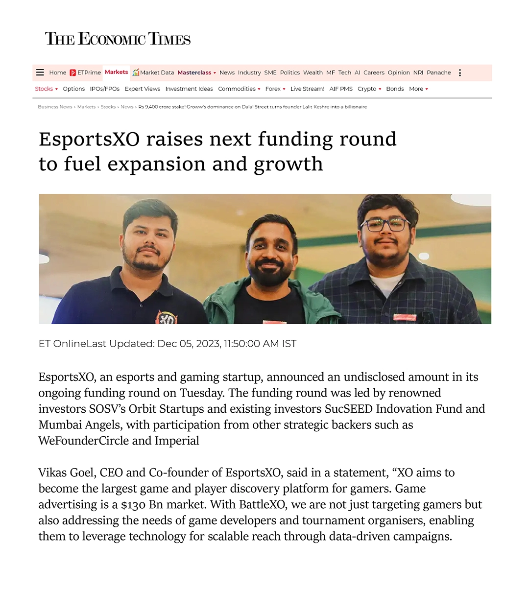 Gryt Capital News